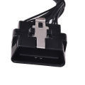 OBD2 Obdii cabo feminino 16 pino divisor Conector conector J1962 Y cabo de extensão